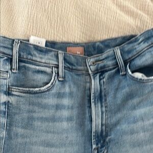 MOTHER Women's Straight Leg Jeans - Light Blue